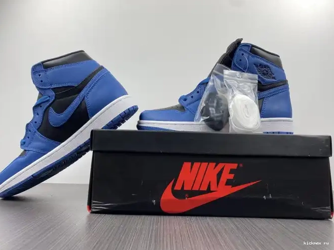 Cheap Kickmax Retro Jordan OG 1 High Air Blue' 'Dark Marina 555088-404 0420